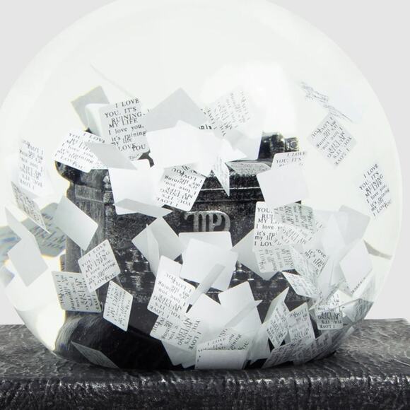 Taylor Swift Snow Globe The Tortured Poets Department TTPD New In Box Ships ASAP - Picture 3 of 16